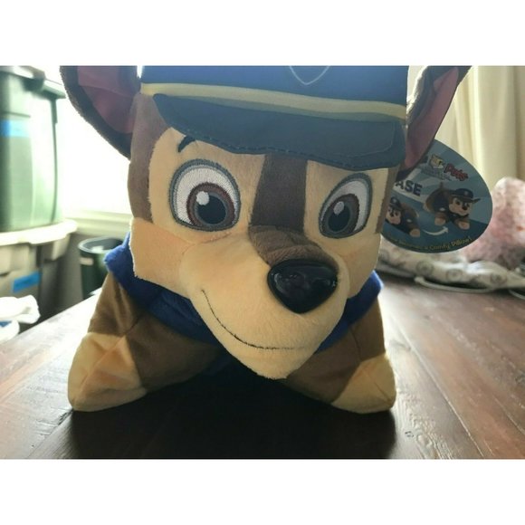 NEW Pillow Pet Paw Patrol Dog "Chase" 16" Blue - Picture 10 of 12